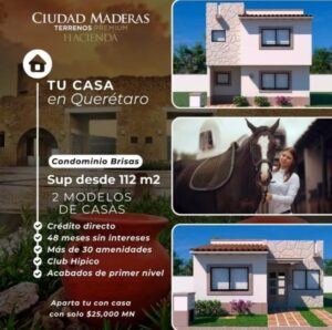 Terrenos en venta, Ciudad Maderas, Querétaro