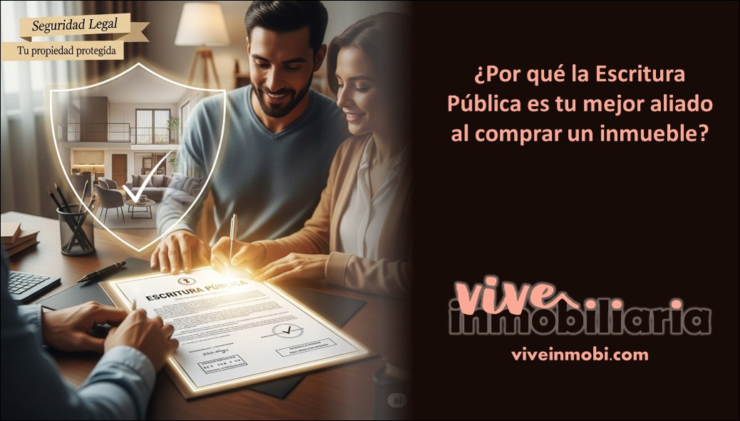 Vive Inmobiliaria - Escritura publica en compra inmobiliaria