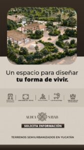 Terreno en venta, Aldea Sayab, Mérida, Yucatán